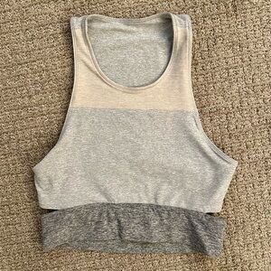 Outdoor Voices Slashback Crop Top Sports Bra, sz M